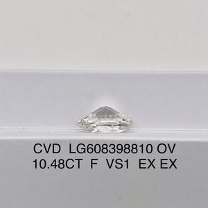 Diamantes D'vins, Diamante Suelto de Corte Brillante Ovalado, Creado en Laboratorio, Certificado por IGI, 0.5 Quilates, D VS1, para Joyería - Product Image 3