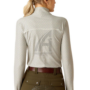 Ropa Deportiva Ligera de Manga Larga con Cierre y Cuello Alto para Montar a Caballo y Uso al Aire Libre de Alexandria Industries - Product Image 2