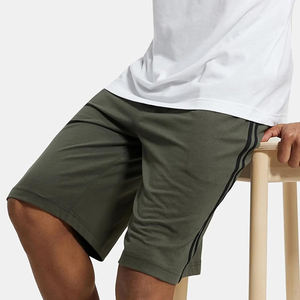 Shorts pour hommes unisexes de qualité supérieure, en toile polyester/coton, unis, teints, écologiques, respirants, à séchage rapide, imprimés sur mesure - Product Image 6