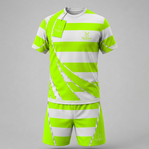 Uniforme de rugby Elite diseñado con material ligero de secado rápido y costuras resistentes para entrenamiento y torneos - Product Image 1