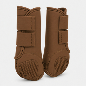 Bottes de sport pour chevaux en néoprène absorbant les chocs, pour l'équitation, l'entraînement, la course, le saut d'obstacles, l'utilisation en écurie, avec un confort sécurisé - Product Image 3