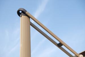 Gran oferta, paraguas Rectangular romano con energía Solar, paraguas Led para pesca al aire libre, paraguas de carga eléctrica, Patio blanco - Product Image 4