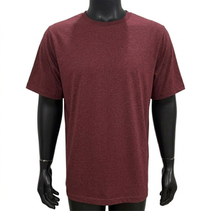 เสื้อยืดคอกลมแขนสั้นสีเทาสำหรับผู้ชาย ทรงปกติ สไตล์ลำลอง ผ้าเจอร์ซีย์คอตตอน 100% ระบายอากาศได้ดี น้ำหนัก 320 กรัม - Product Image 5