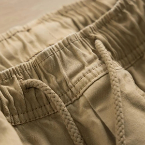 Streetwear Cargo Pants Loose Fit Baggy Style Heavyweight Cotton Cargo Pants Utility Multi Pocket Vintage Fashion Cargo Pant - Product Image 2