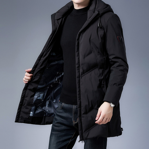 New Winter Trendy Brand Men's Coats Thickened <b>Down</b> Men's Jackets Printed Stand Collar Loose Men's <b>Down</b> Jackets - Product Image 5