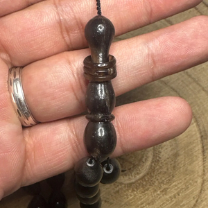 Cuentas de tespih, cuentas de oración de cuerno de búfalo, rosario - Product Image 4