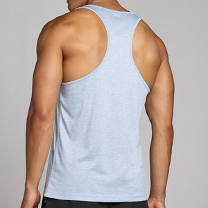 Camiseta sin Mangas para Hombre, Color Verde Claro, Cuello Redondo, Transpirable, de Algodón, Informal, para Verano, Corte Regular, Estilo Pullover - Product Image 6