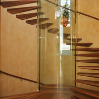 Prima Duplex Escalier Intérieur Mur Escalier Pliant Nouveau Type D'échelle De Levage Murale Ménage