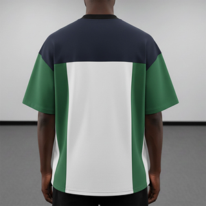 เสื้อยืดโอเวอร์ไซส์ผู้ชาย ผ้าฝ้ายเนื้อนุ่ม สวมใส่สบาย ทรงหลวม สไตล์ลำลอง ใส่ได้ทุกวัน - Product Image 5