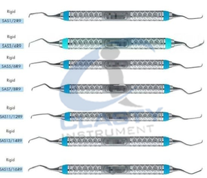 Juego de Instrumentos Quirúrgicos Dentales con Empuñadura Manual Moleteada, Múltiples Colores, Herramientas Autoclavables Clase I para Cirugía Oral - Product Image 6