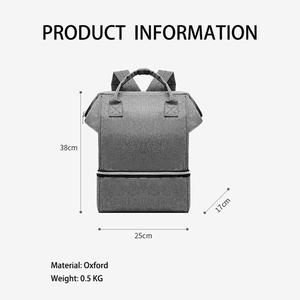 Zaino Termico Portatile Personalizzato Oxford per Pannolini, Borsa Frigo per Neonati, Moda Autunnale per Uomo e Donna - Product Image 2