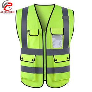 Chaleco de Seguridad Reflectante de Alta Visibilidad con Logotipo Personalizado, Precio al por Mayor, Chaleco de Trabajo de Alta Visibilidad, Fabricante OEM Personalizado 2026 - Product Image 1