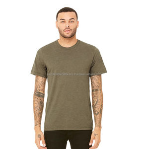 T-shirt 100% coton personnalisé, lourd, respirant, vêtements de musculation pour la salle de sport, manches courtes, impression à chaud, design d'écran - Product Image 1