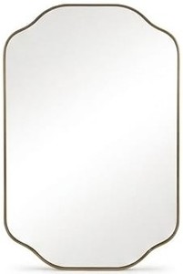 Modern Minimalist Iron <b>Frame</b> Wall <b>Mirror</b> <b>Gold</b> Finish Decorative Bathroom Vanity <b>Mirror</b> Luxury Home Decor - Product Image 3