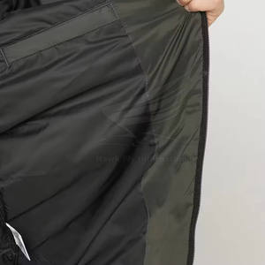 Chaqueta de Invierno Acolchada de Algodón con Cuello Mao, Estilo Urbano, con Logotipo y Color Personalizados para Hombre - Product Image 6