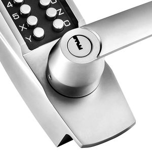 Serratura Meccanica per Porta con Tastierino a 14 Tasti, Chiusura Intelligente in Acciaio Inox con Maniglia - Product Image 5