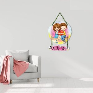 Vinilo Decorativo de Pared Moderno y Contemporáneo con Letrero Personalizado de Amor para Parejas, Decoración del Hogar, Regalo de San Valentín - Product Image 3