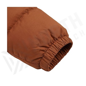Chaqueta Acolchada Echo Mountain para Mujer, Chaqueta Corta con Cuello Acolchado, Cierre de Cremallera Frontal, Resistente al Viento, Ropa de Invierno - Product Image 6