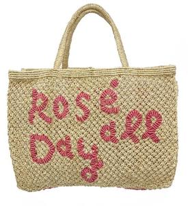 Bolsa de Yute Tejida a Crochet con Diseño de Letras, Estilo 2026, con Asas Cómodas, Ecológica y Fácil de Llevar, para Compras - Product Image 6