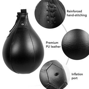 Nouveau modèle 2026, Meilleure vente : Ballon de vitesse de boxe en cuir Prime Craft, avec logo personnalisé, impression par sublimation intégrale, taille personnalisée, pour entraînement et fitness - Product Image 4