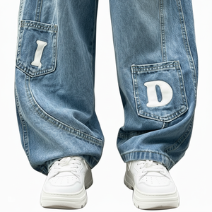 Men's Jeans <b>Pants</b> Custom Brand Style Wholesale High Quality Vintage Men's Straight Jeans <b>Pant</b> Men Stylish Denim Jeans <b>Pants</b> - Product Image 5