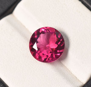Turmalina de rubelita con corte de diamante facetado de grado AAA, piedra preciosa suelta rosa y Rosa calibrada de 3 mm a 6 mm para joyería - Product Image 4