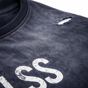 T-shirt Homme Noir Slim Fit Sans Effort en Jersey Polyester/Coton Respirant Écologique à Manches Courtes - Product Image 6