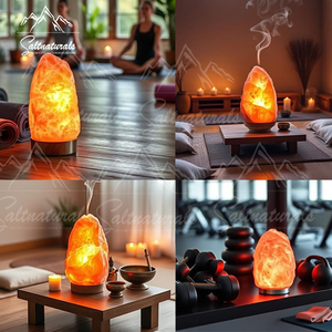 <b>Top</b> Rated Himalayan Salt Lamp Handmade Salt Stone Lamp For Soft Warm Night Light Ambience - Product Image 5