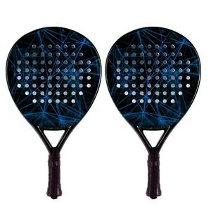 Raquetas de Pádel Personalizadas con Impresión Personalizada, Juego de Raquetas de Fibra de Carbono OEM con Características de Color y Peso Personalizables - Product Image 3