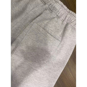 กางเกงขาสั้นลำลองสำหรับออกกำลังกาย ผ้าฝ้ายฟลีซ 100% หนัก 400 กรัม แบบสั่งทำพิเศษ ไซส์พลัสสำหรับผู้ชาย กางเกงขาสั้นแบบสวมใส่สบาย ลายเรียบ - Product Image 5