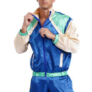 Ensemble survêtement en molleton avec appliqué brodé personnalisé, vêtements de rue, survêtement en coton éponge lourd pour hommes - Product Image 6