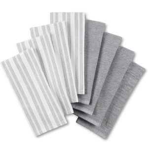 Serviettes de cuisine 100% coton, torchons et essuie-vaisselle absorbants, formes variées, couleur unie, coffret cadeau, nettoyage à sec, logo personnalisé, vente en gros, faible MOQ - Product Image 3