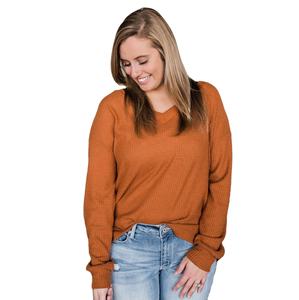 Suéter de Mujer de Diseño Personalizado, Superventas 2026, Transpirable, de Moda, Calidad Premium, Color Sólido - Product Image 1