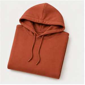 Sweat à capuche personnalisable pour homme en molleton de coton pelucheux, coupe carrée, longueur hanches, avec cordon de serrage ton sur ton et devant uni MHOOD-0043 - Product Image 5