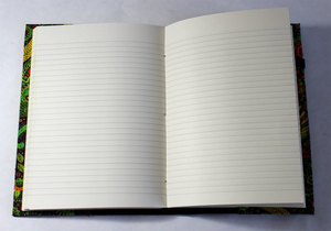 Cuaderno de cuero personalizado con tapa dura A5, color negro suave con banda elástica, cuadernos de moda al por mayor para promoción. - Product Image 4