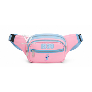 Venta al por Mayor de Productos Griegos Jack and Jill of America Inc. Ropa 1938 Riñonera de piel sintética estampada, bolso de cintura, bolso bandolera - Product Image 1