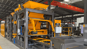 High Quality Automatic Concrete <b>Block</b> Making Machine Hydraulic Cement Brick Paver Hollow <b>Block</b> Production Line for Bulk for Sale - Product Image 4