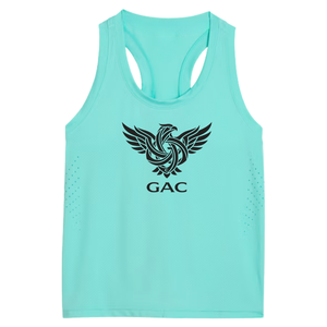Camiseta Deportiva Casual sin Mangas para Mujer, Ligera, Ecológica, de Tela Jersey de Spandex/Nylon, de Secado Rápido y Transpirable - Product Image 5
