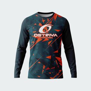 Maillot de football sublimé à manches longues personnalisable de qualité supérieure 2026 – Couleurs personnalisées, 100 % polyester, respirant et séchage rapide - Product Image 5