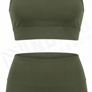 ชุดโยคะผู้หญิงสั่งทำขายส่ง ชุดออกกำลังกายแบบซับลิเมชั่นคุณภาพสูง เสื้อผ้ากีฬา ชุดออกกำลังกาย เสื้อท่อนบน - Product Image 5