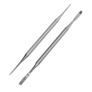 Lime à ongles professionnelle double face en acier inoxydable pour le soin des ongles, outil efficace pour les ongles incarnés et le retrait des cuticules des orteils - Product Image 6