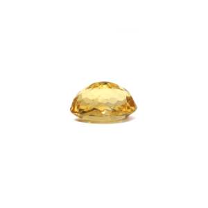 Loose Citrine Gemstone 3 Carat Oval Cabochon Golden for Fine Jewelry - Product Image 3