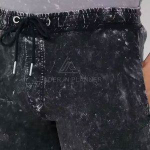 Pantalones Cortos de Hombre con Lavado Ácido y Logotipo Personalizado, Diseño de Última Moda 2026, Nueva Llegada - Product Image 3