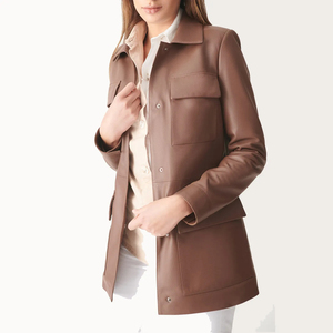 Chaqueta de Cuero Elegante para Mujer, Nuevo Estilo, Alta Calidad, Disponible en Diferentes Colores al Mejor Precio - Product Image 6