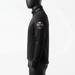 Wholesale Breathable <b>Men</b> Adults Cycling Zipper <b>Jacket</b> Autumn Regular Fit Slim Style Cycling <b>Jacket</b> - Product Image 2