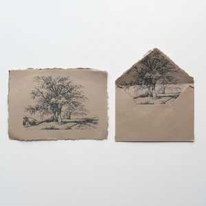 Enveloppes en papier artisanal en gros, doublures personnalisées imprimées, papeterie de luxe faite à la main pour décorations d'invitations de mariage - Product Image 1