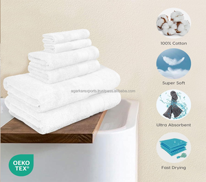 Juego de 6 Toallas de Algodón de Lujo para Spa |   Proveedor de Pedidos al por Mayor de Marca Privada - Product Image 5