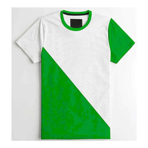 T-shirts pour hommes en gros, sportifs, col tricoté, manches courtes, imprimés, séchage rapide, respirants, impression personnalisée - Product Image 3