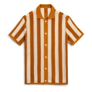 Vente en gros de t-shirts pour hommes en coton 100% personnalisés, à manches courtes, col rond, coupe classique, anti-rides, rayés, été-printemps, haute qualité - Product Image 1