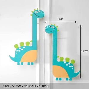 Wood <b>Kids</b> Drawer Handle Dinosaur Shape Cabinet Modern Style Dresser Pulls High Quality Decorative <b>Wooden</b> Furniture Handles - Product Image 6